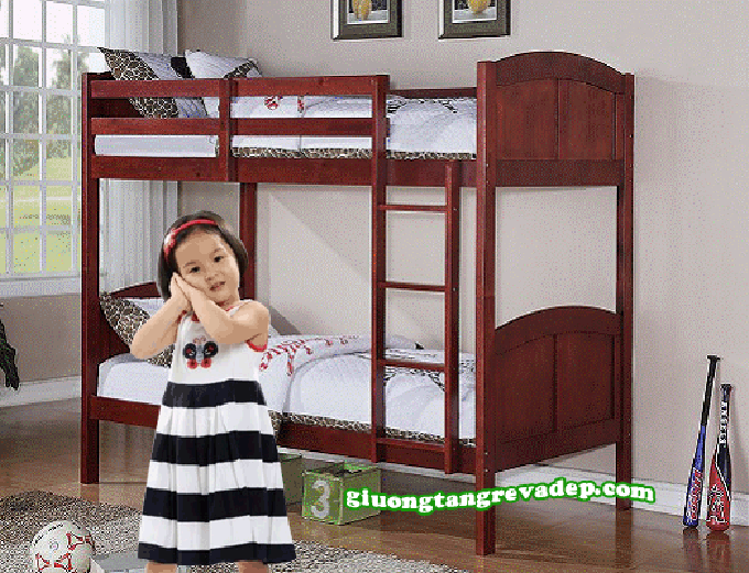 giường tầng gỗ cho bé K.Bed 019